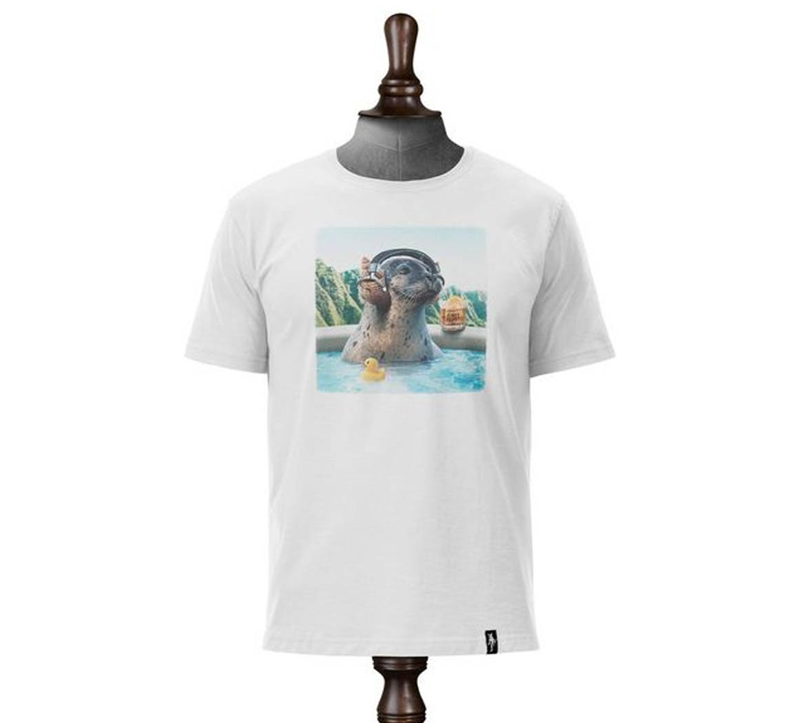 t shirt sounds of the sea coton bio Sounds of the Sea